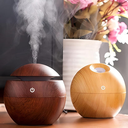 Humidificador Diseño Madera