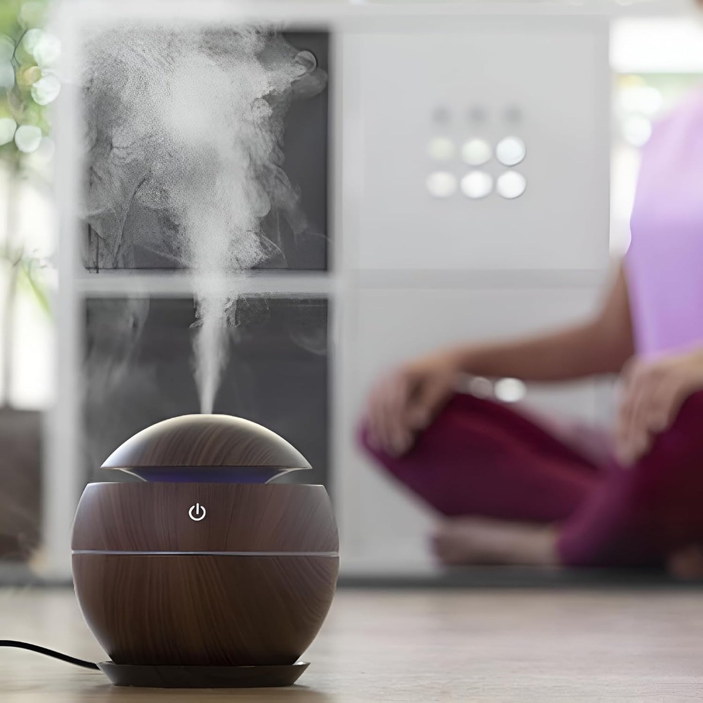 Humidificador Diseño Madera
