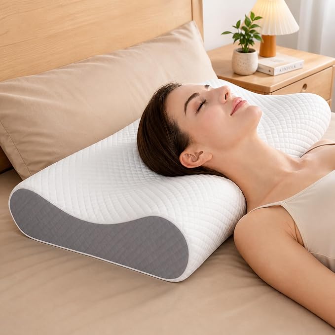 Almohada Ergonómica Ortopédica Cervical Velora