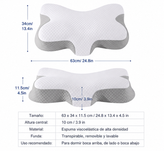 CerviCloud. Despierta cada mañana sin dolor de cuello.