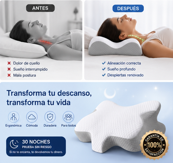 CerviCloud. Despierta cada mañana sin dolor de cuello.