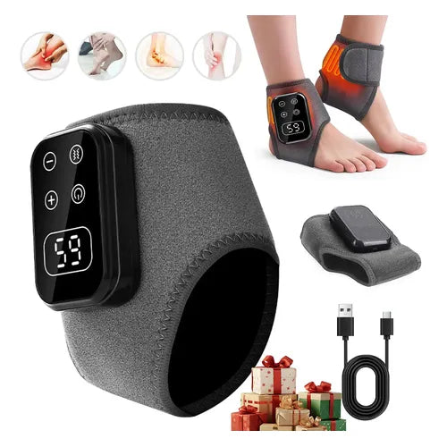 Masajeador De Tobillo Térmico Y Vibrador