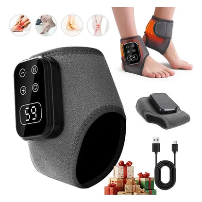 Masajeador De Tobillo Térmico Y Vibrador